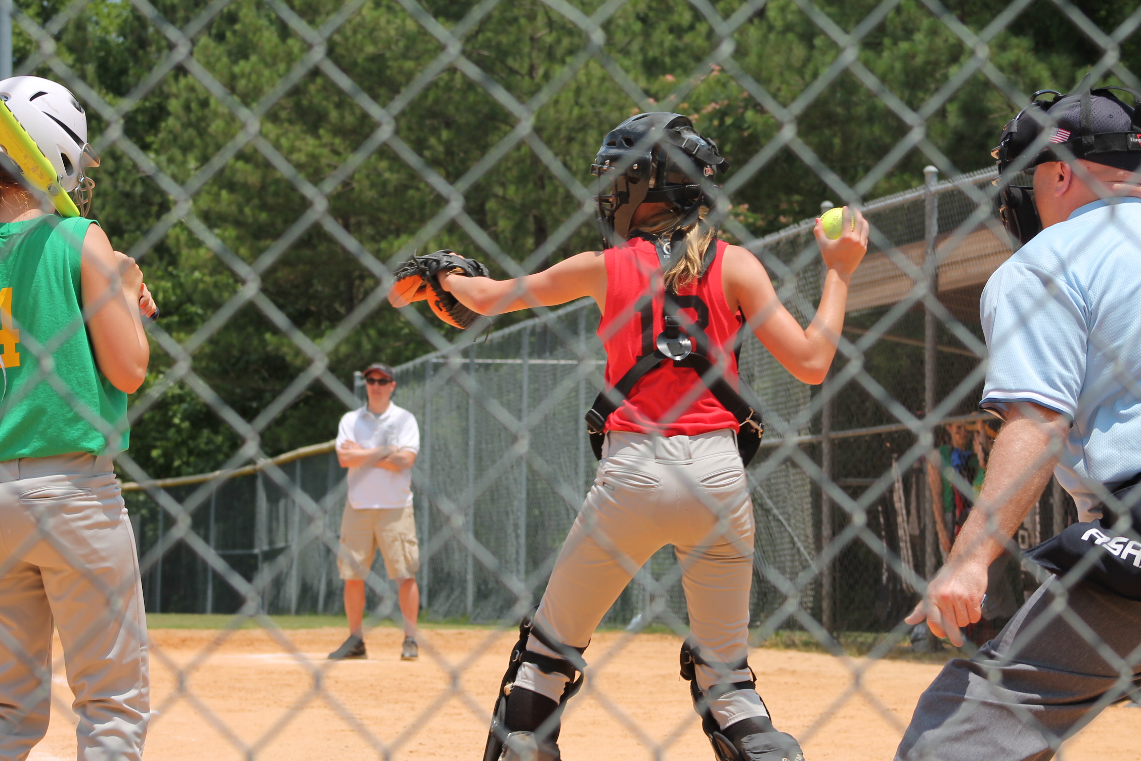 Softball With Roots Softball was a blast…thanks Dad for coaching…go Red Birds « Sydney McCoy